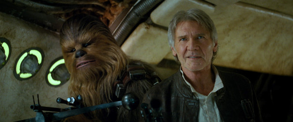Star Wars VII El despertar de la Fuerza - Chewbacca y Han Solo